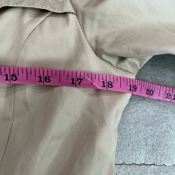 [M]Banana Republic Classic Tan Double Breasted Trench Coat - Picture 9 of 11